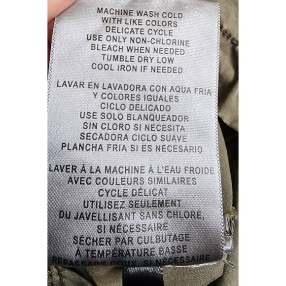 Levi's Utility Jacket Army Green Unisex Size Large - Picture 11 of 11